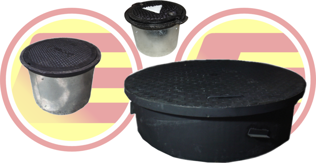 Manhole de fabricación nacional en diferentes dimensiones